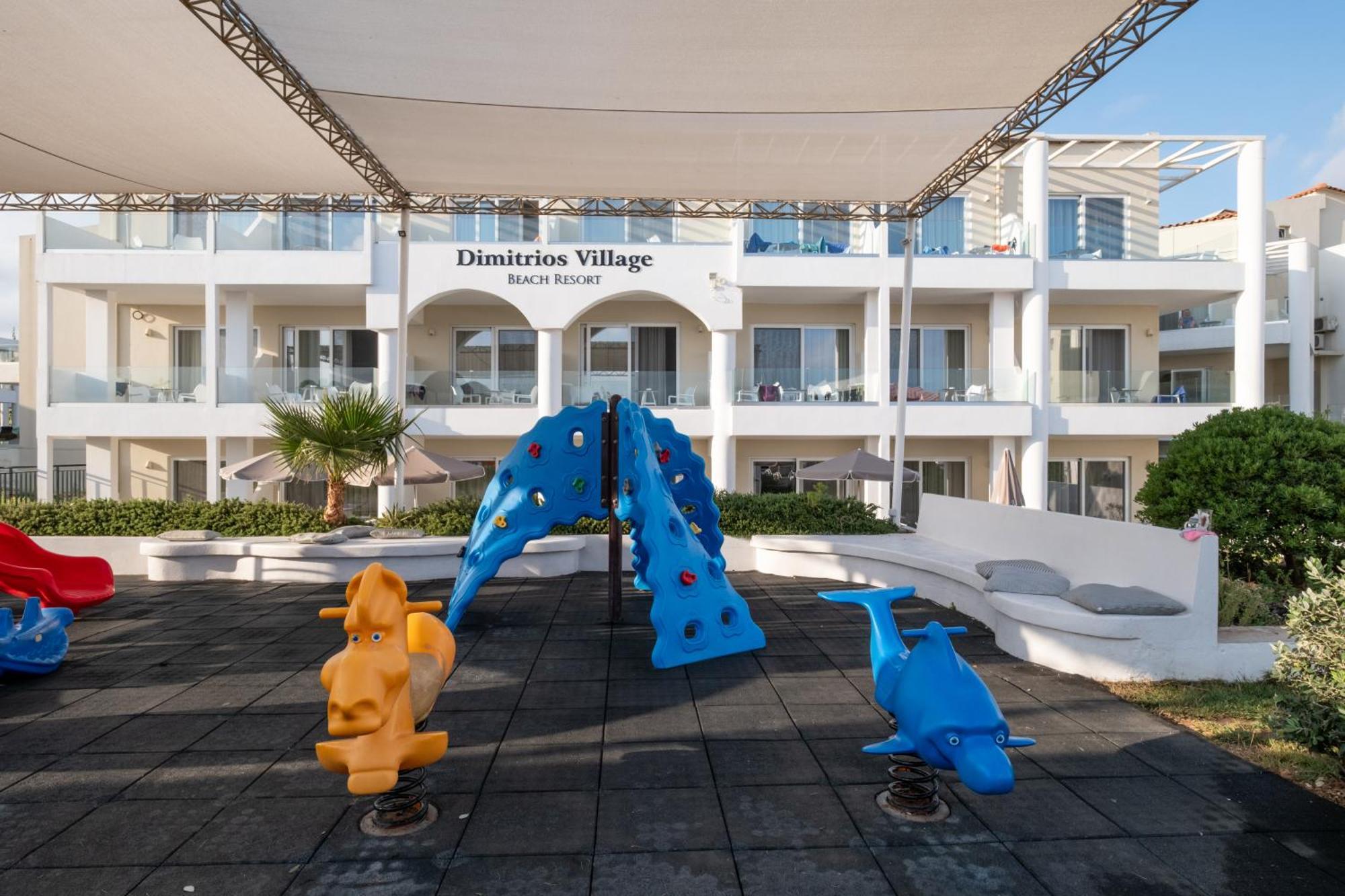 Dimitrios Village Beach Resort Rethymnon Exterior foto